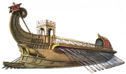 barco romano